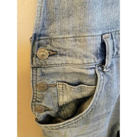 Silver Jeans overalls size S casual faded denim - Picture 3 of 5